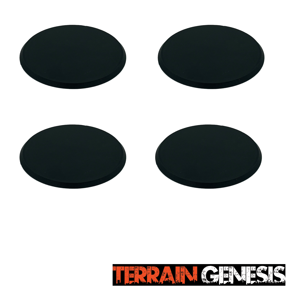 80mm Beveled Round Bases