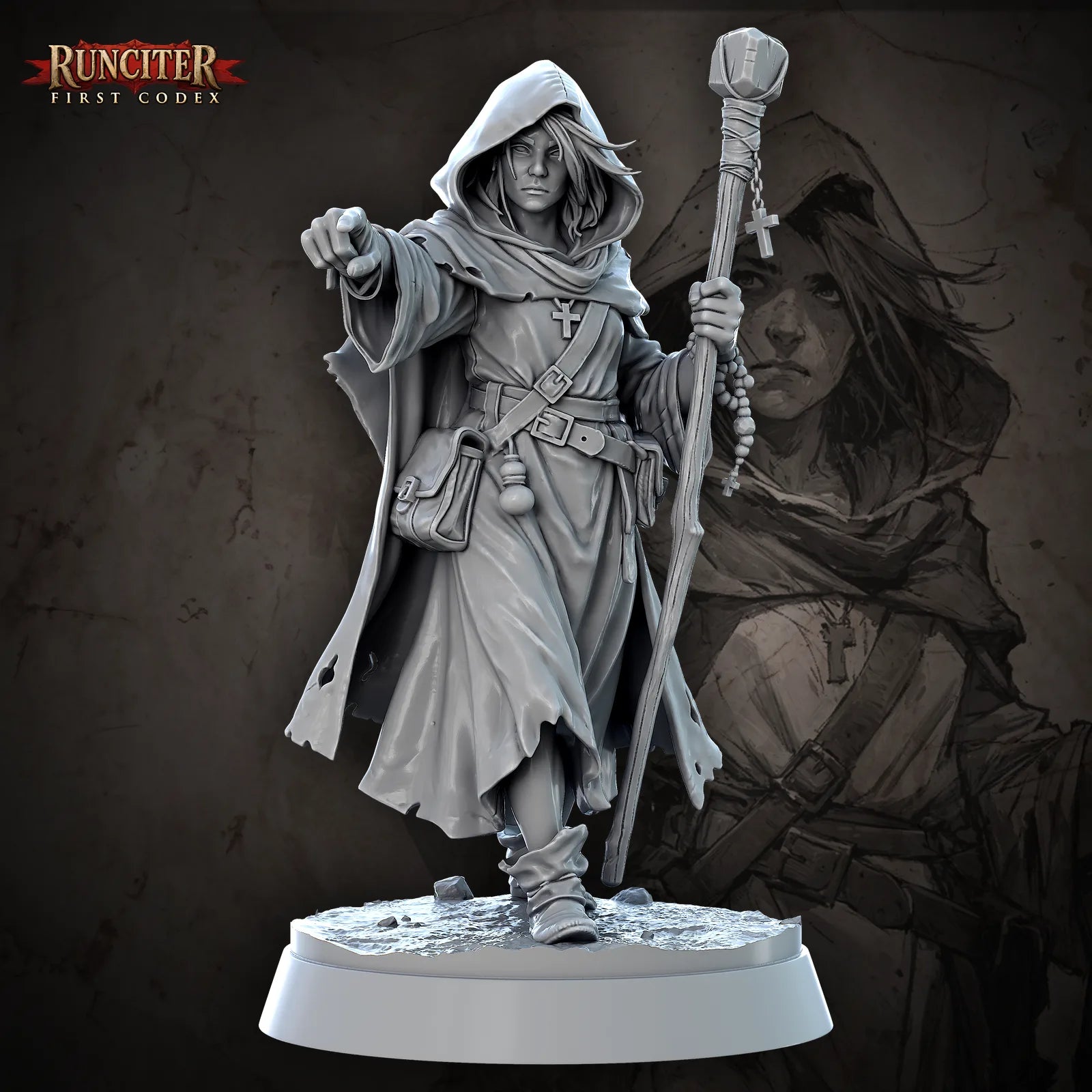 Pilgrim Elara · Female Human Cleric