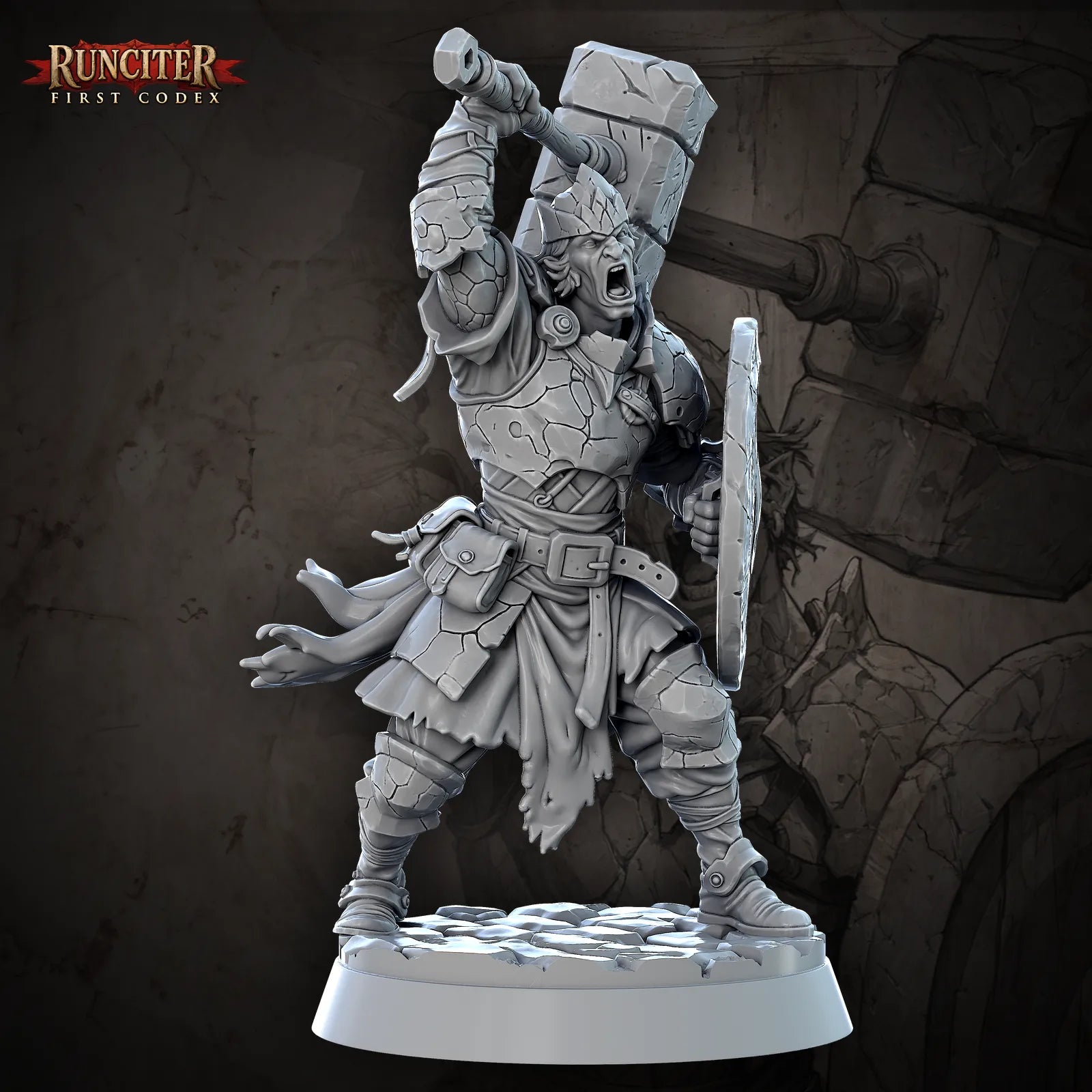 Kaelen Stoneheft · Male Genasi Paladin