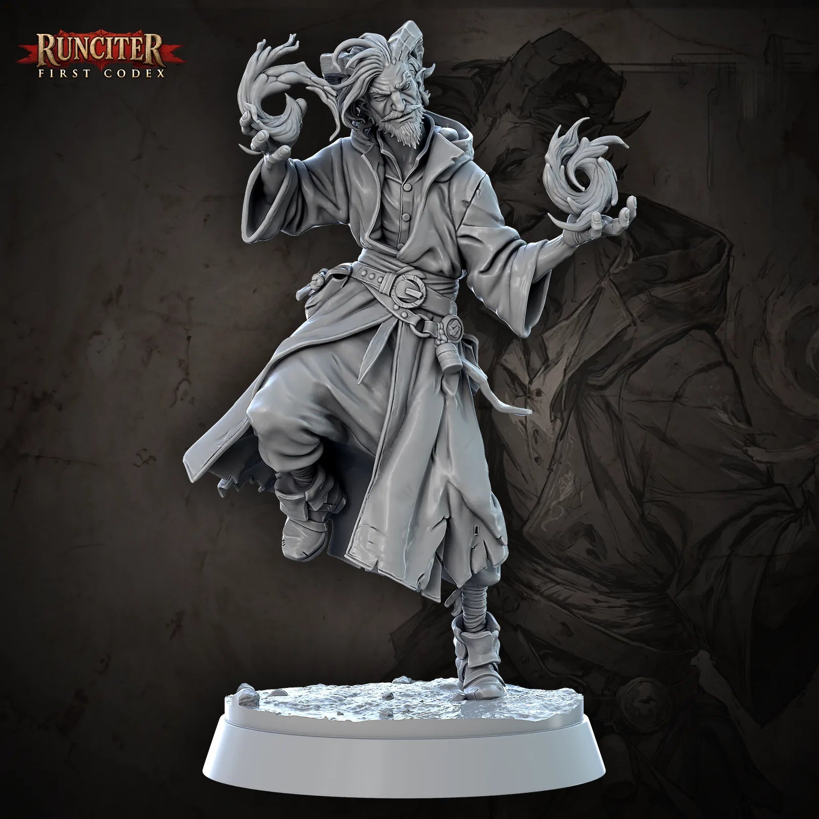 Malakor Ashborn · Male Tiefling Sorcerer