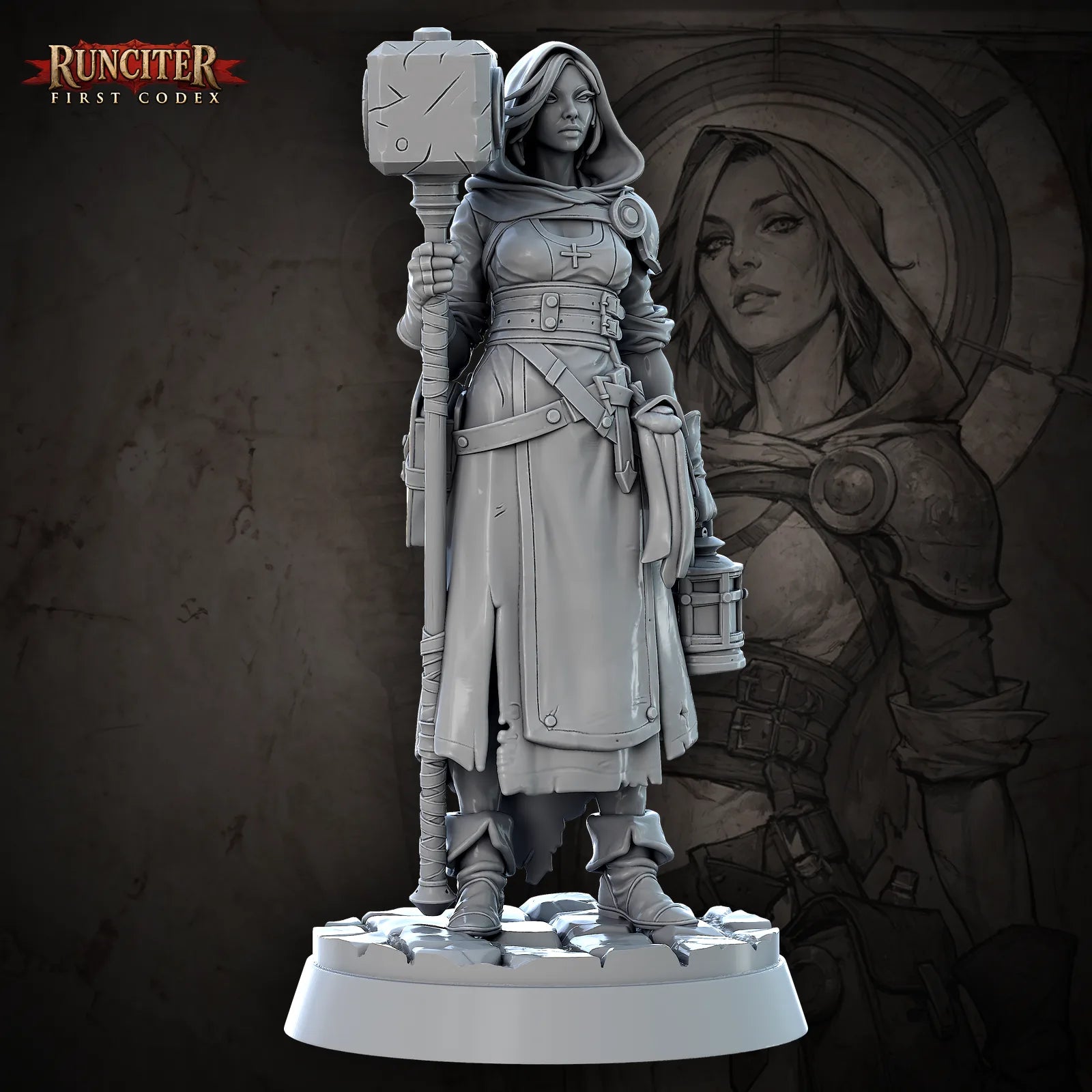 Celeste, the Keeper of Fading Light · Female Aasimar Cleric