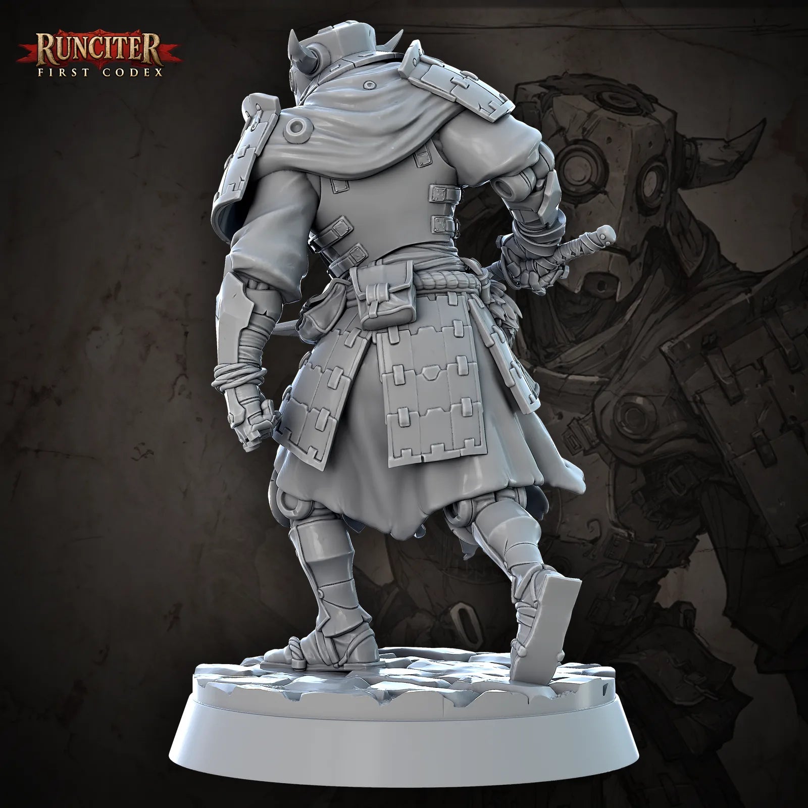 Kogane, the Unsleeping Blade · Male Warforged Fighter