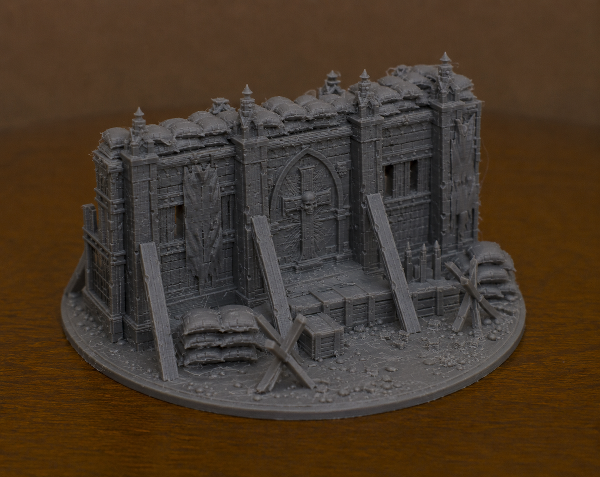 Trench wall terrain, alternate view