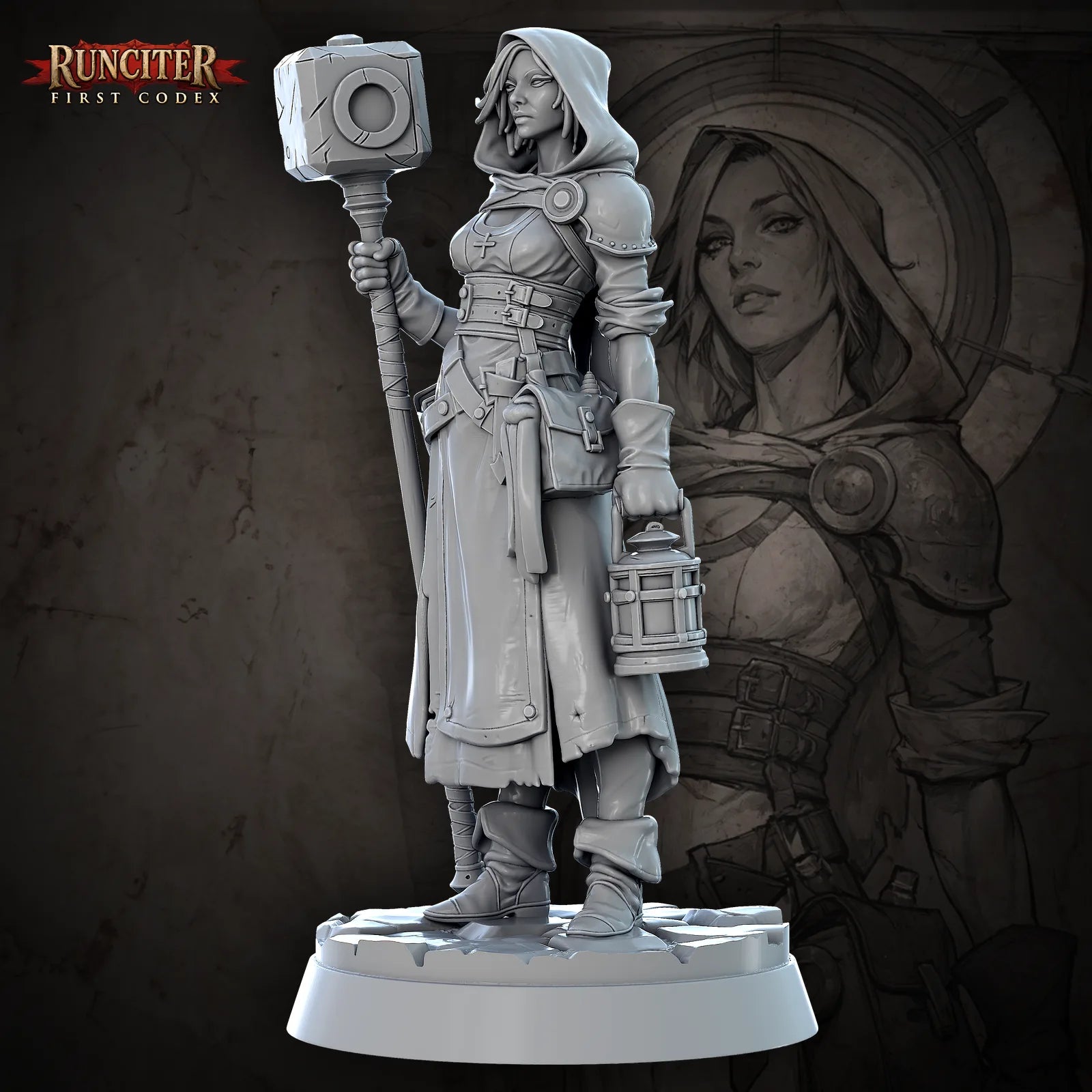Celeste, the Keeper of Fading Light · Female Aasimar Cleric
