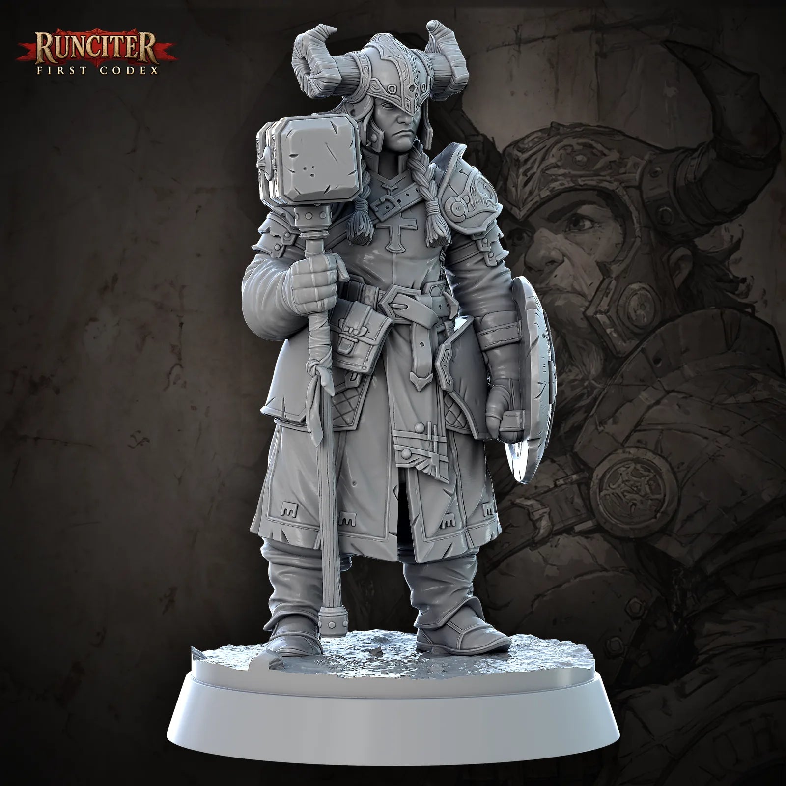 Borin Stonebeard · Female Dwarf Paladin