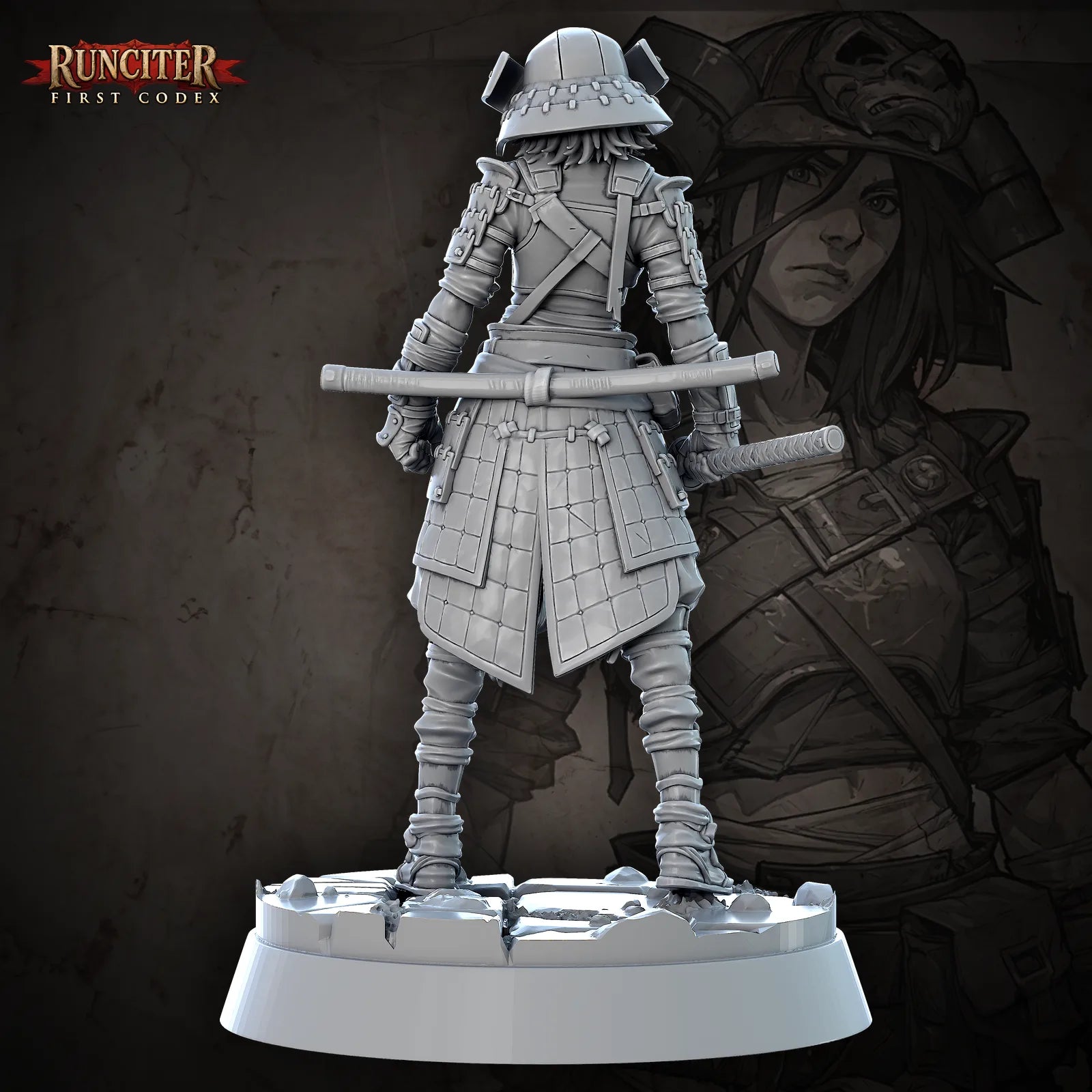 Midori of the Obsidian Blade · Female Human Fighter