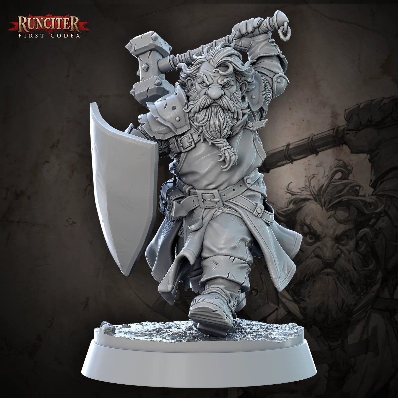 Thrain Stonehand · Male Dwarf Paladin