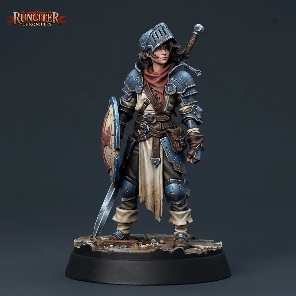 Rowan, the Steadfast Heart · Female Human Paladin