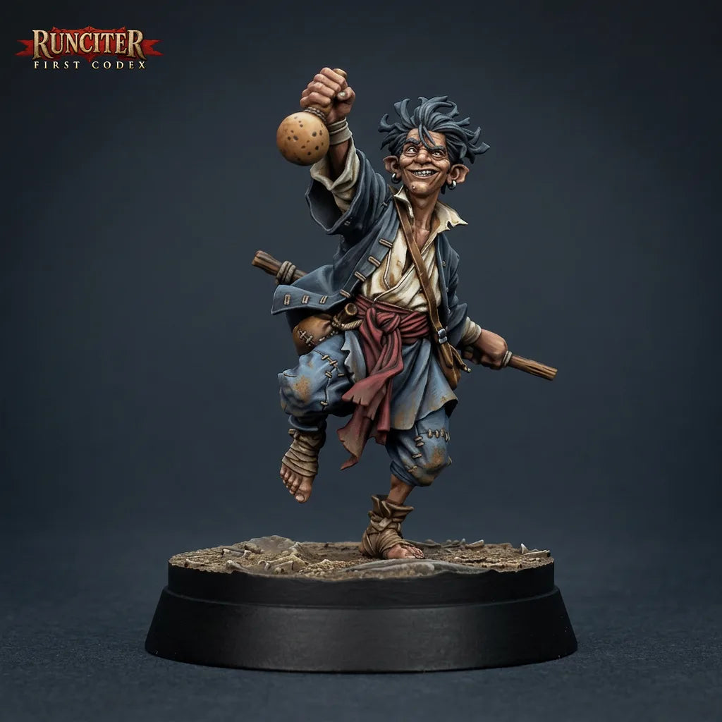 Barleyfoot · Male Halfling Monk