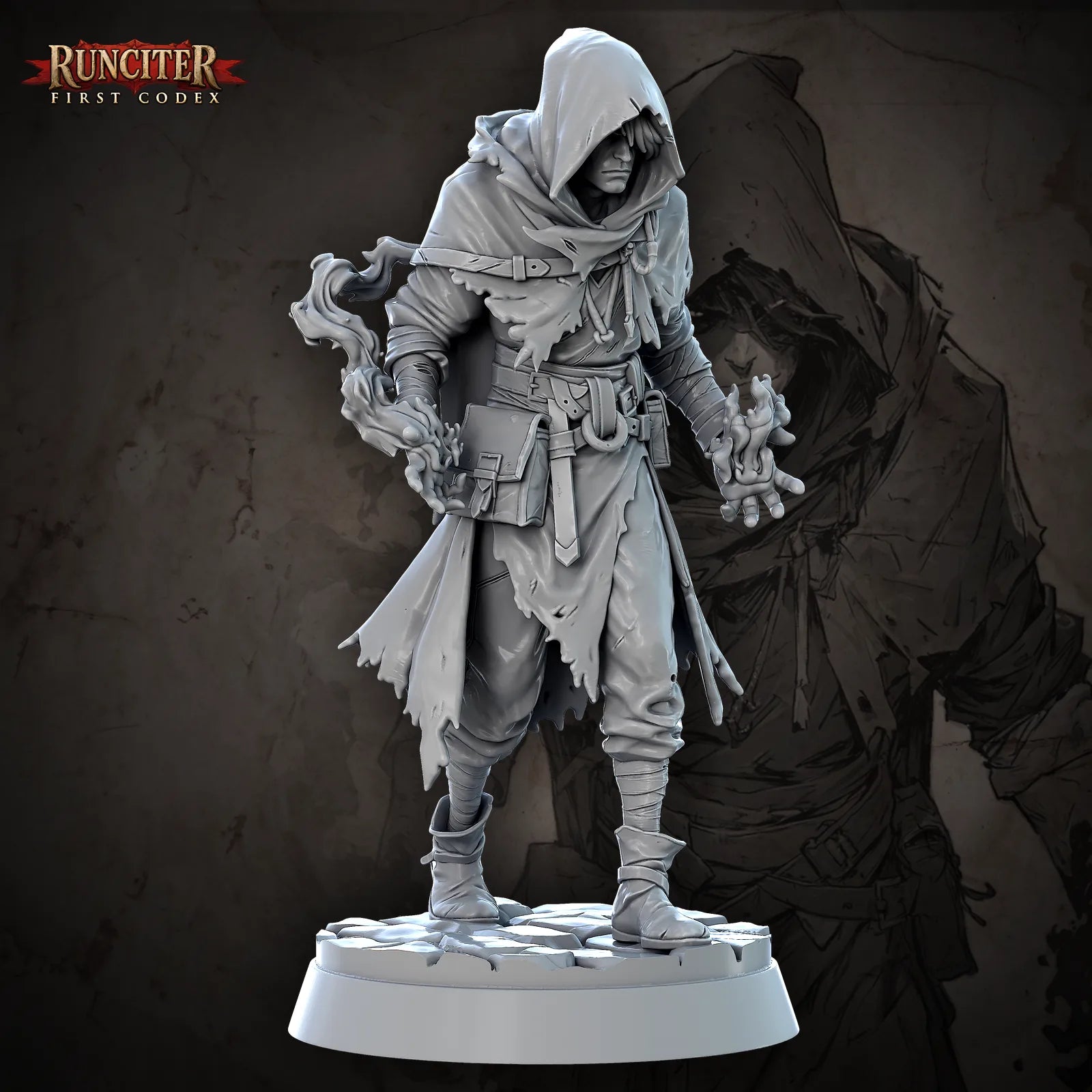 Veridian Shade Weaver · Male Human Sorcerer