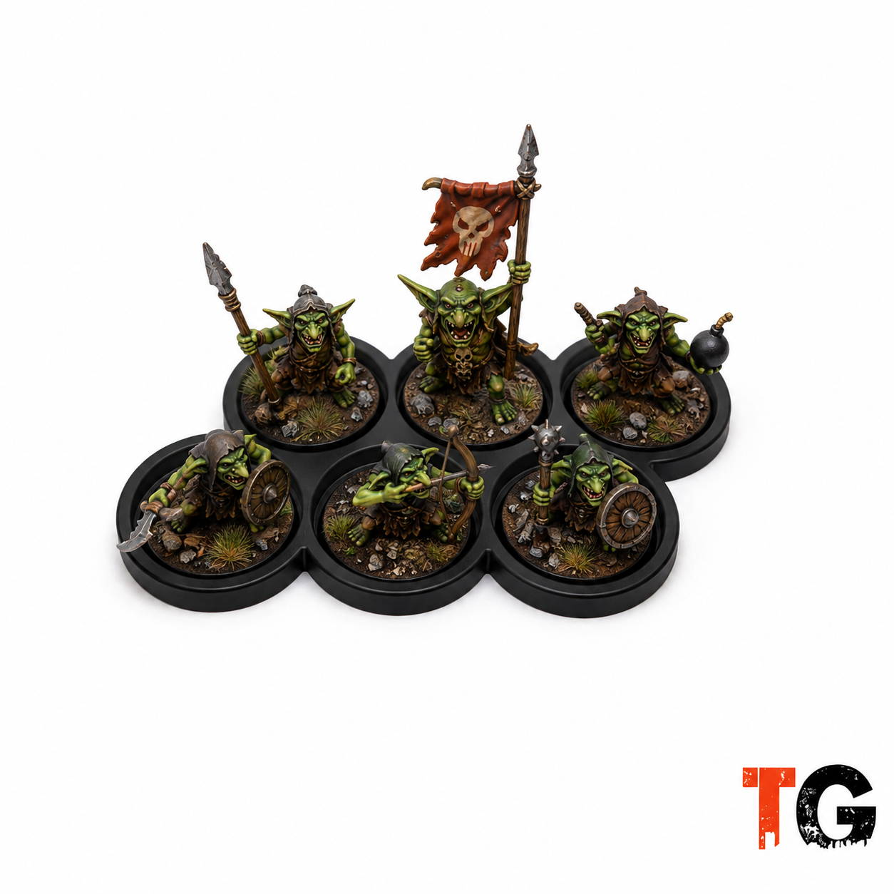 25mm Movement Tray - 6 Models - 3x3