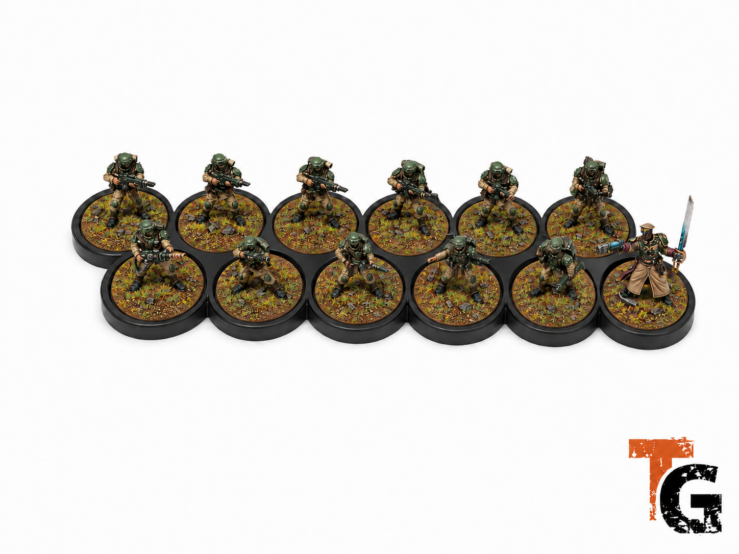 25mm Movement Tray - 12 Models - 6x6