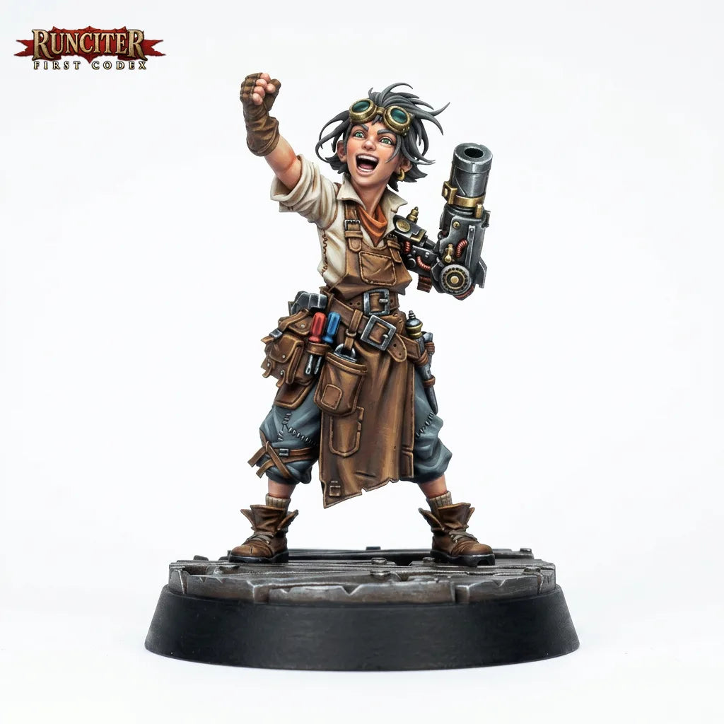 Pippa Gears · Female Halfling Artificer