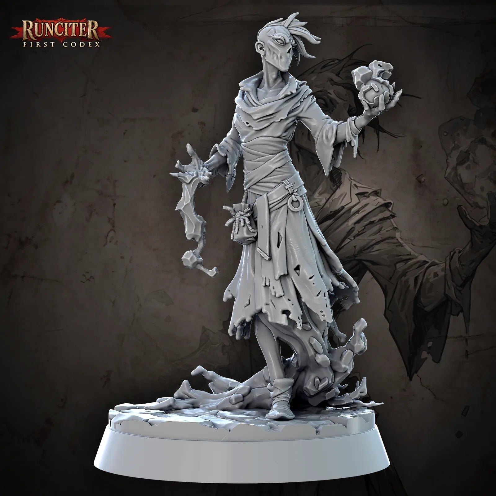 Meltia of the Sundered Veil · Female Plasmoid Sorcerer
