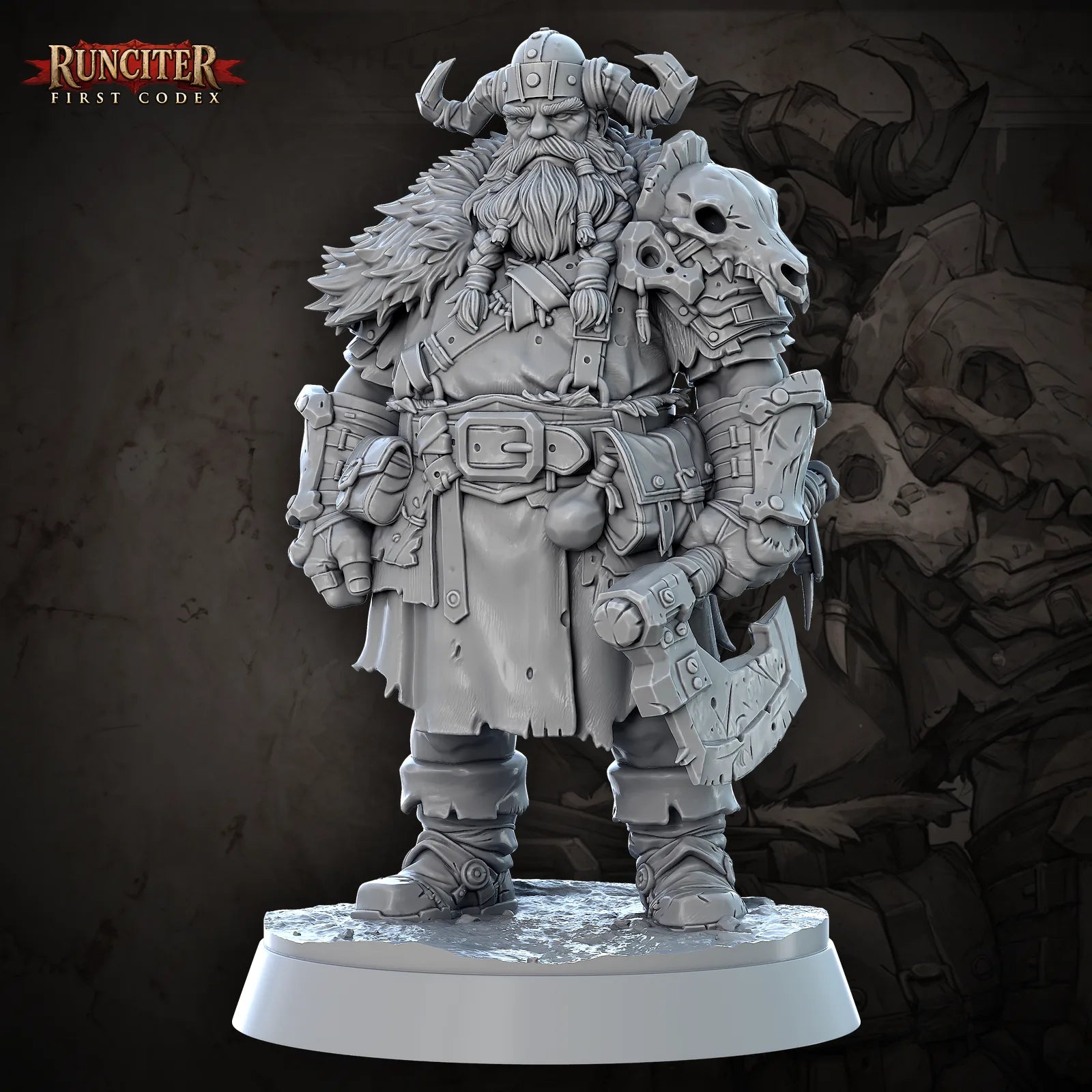 Gragn Stonebeard · Male Dwarf Barbarian