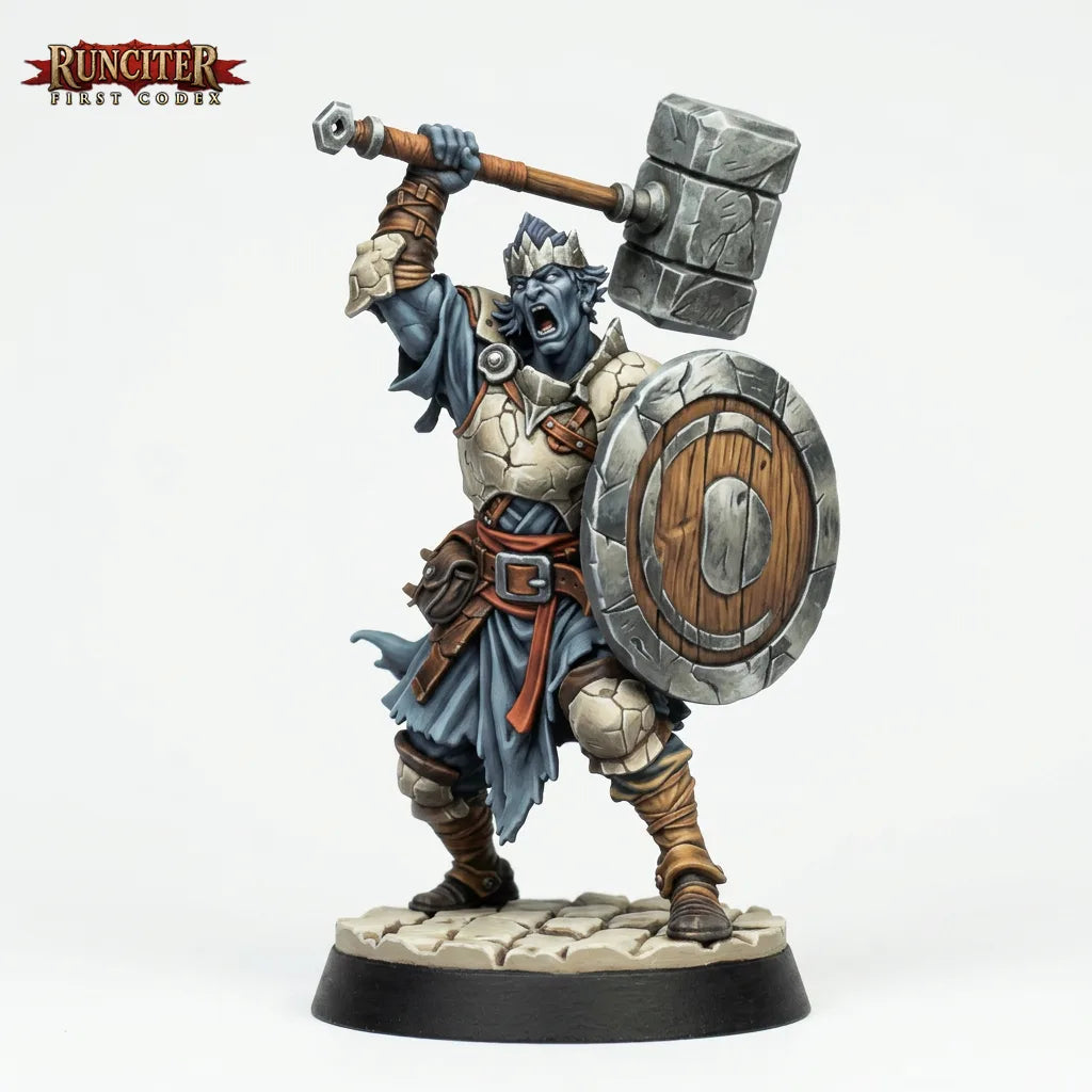 Kaelen Stoneheft · Male Genasi Paladin