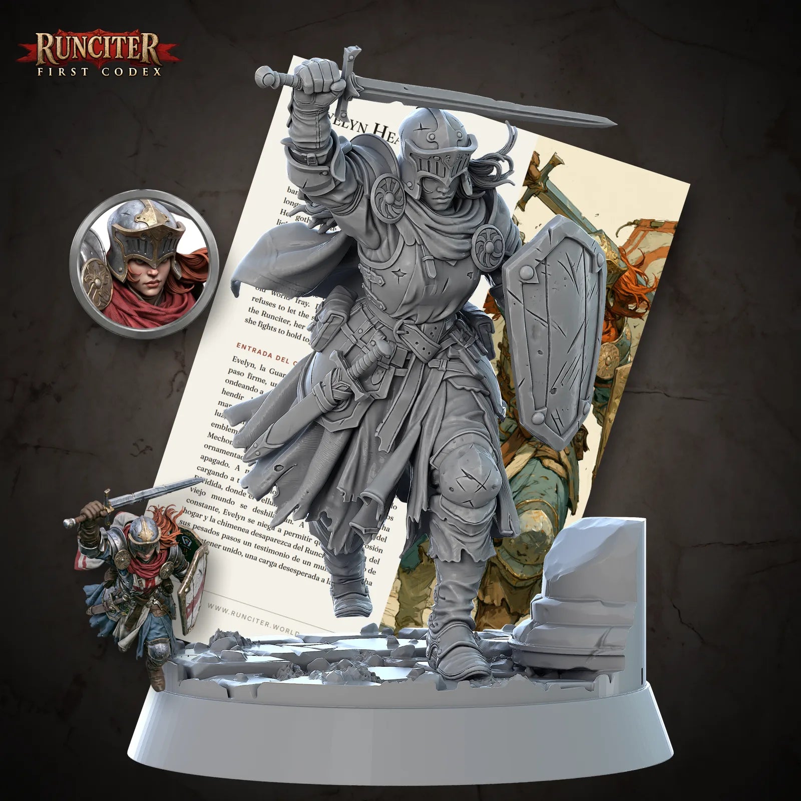 Evelyn Hearthguard · Female Human Knight