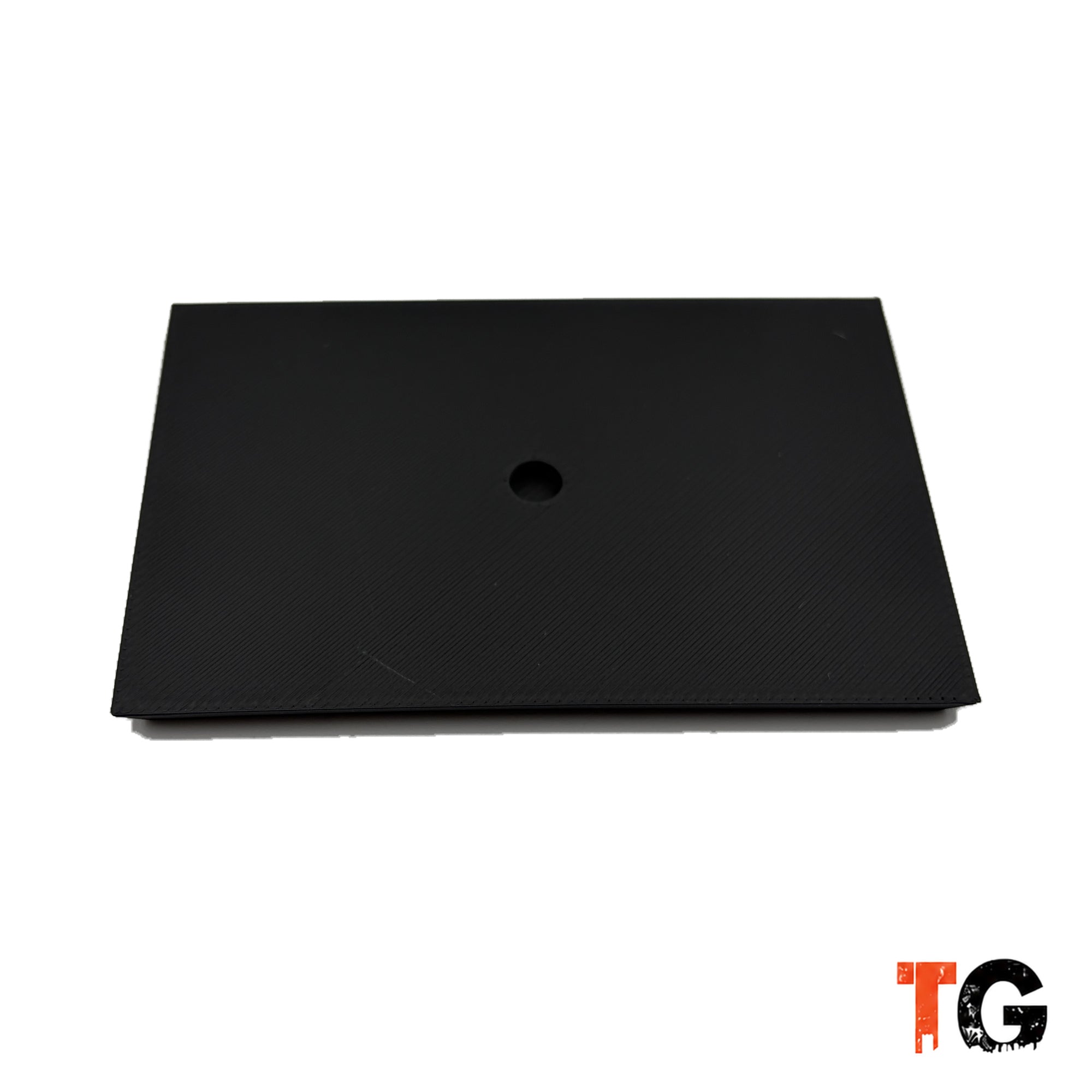 Underside of a 60mm x 40mm rectangular base