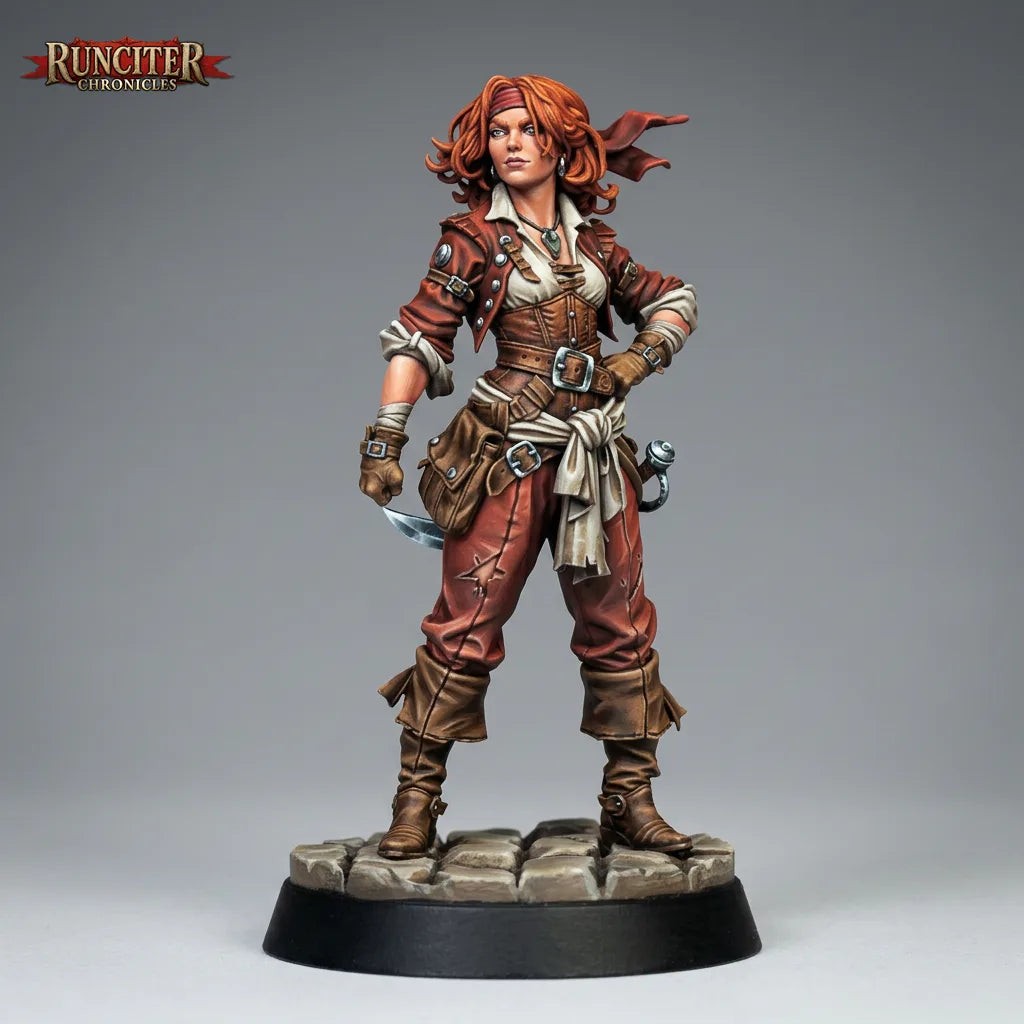 Coralia · Female Human Swashbuckler
