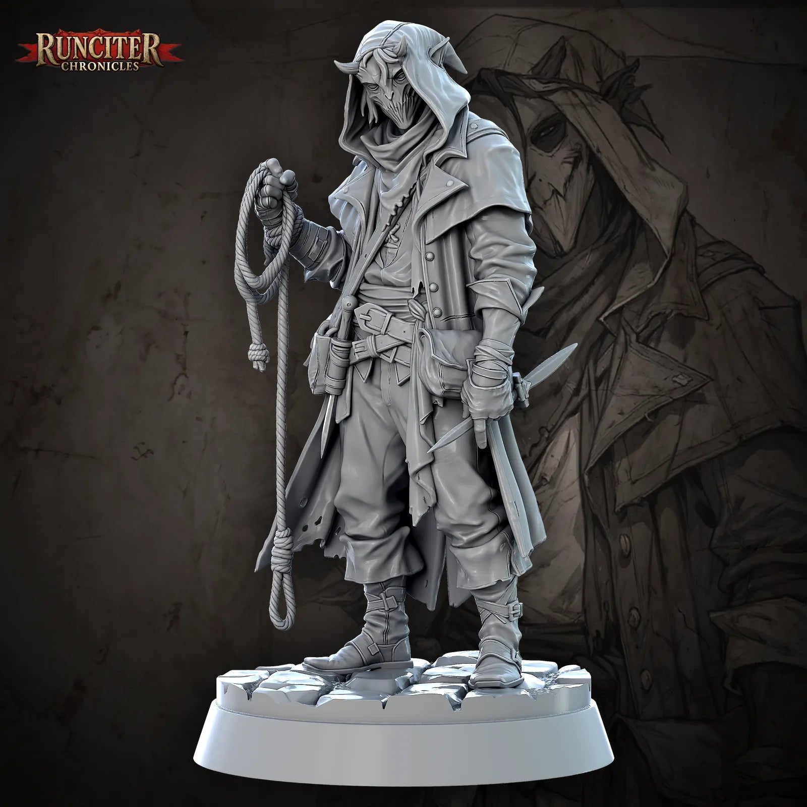 Scourge · Male Tiefling Rogue