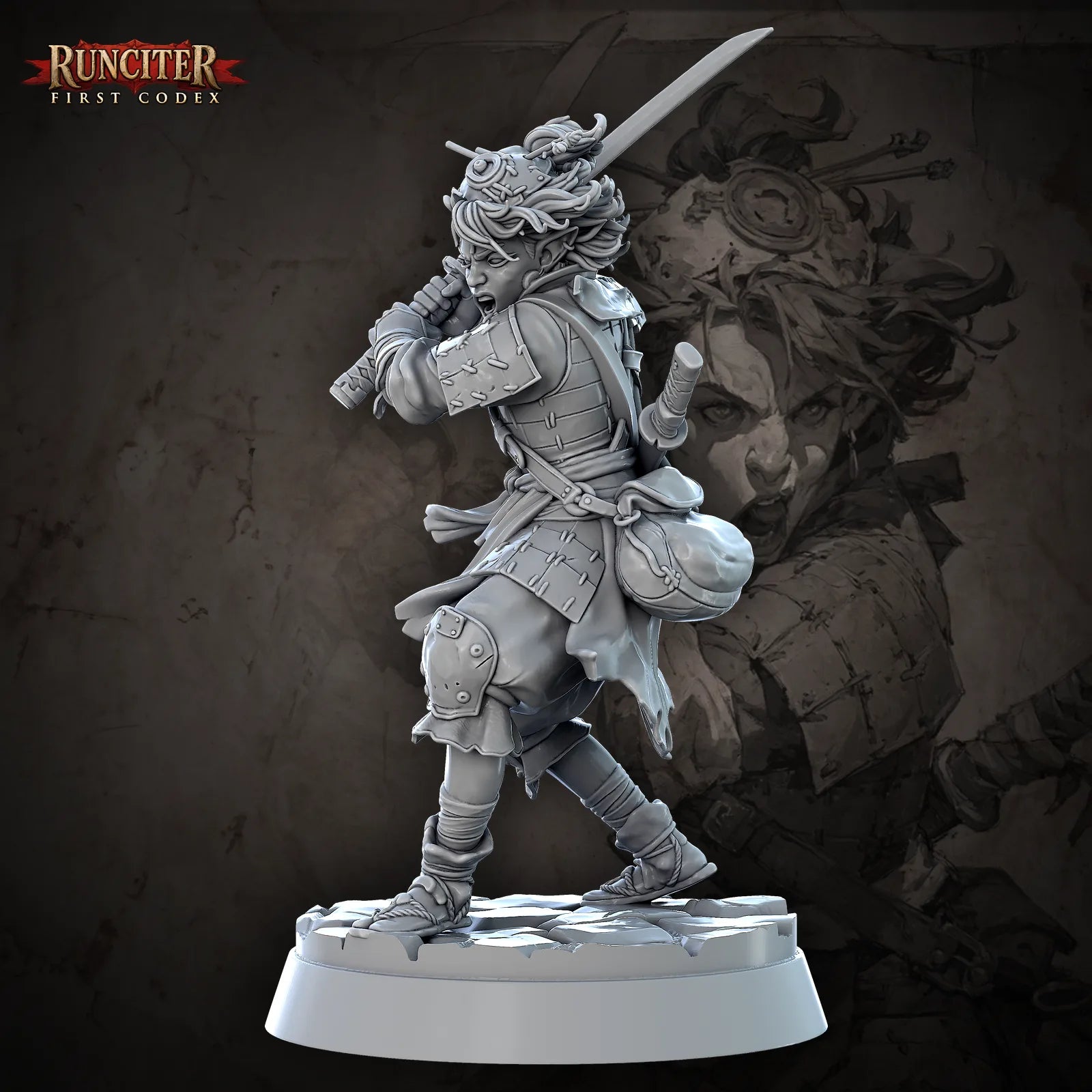 Kiyomi, the Unyielding Blossom · Female Elf Fighter
