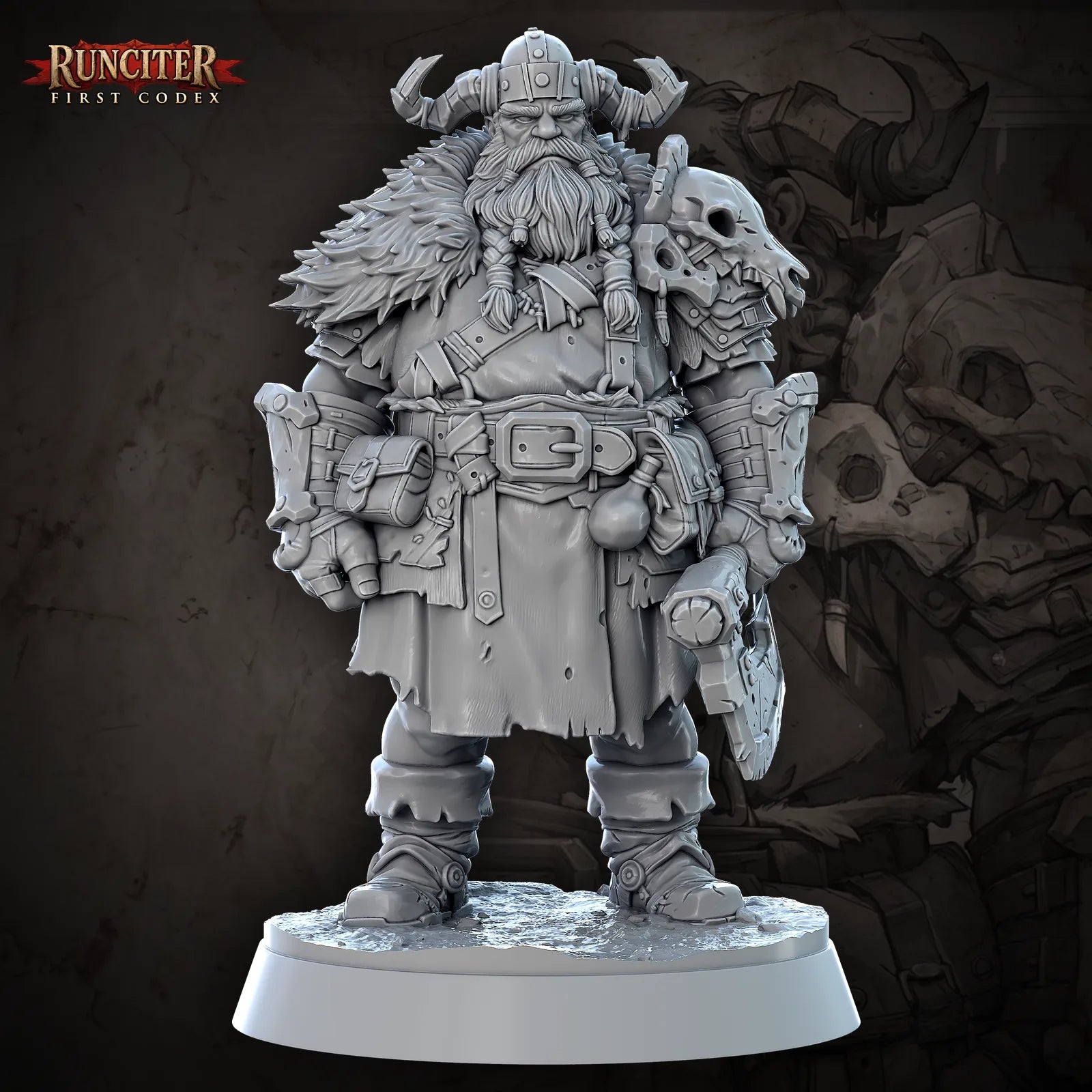 Gragn Stonebeard · Male Dwarf Barbarian