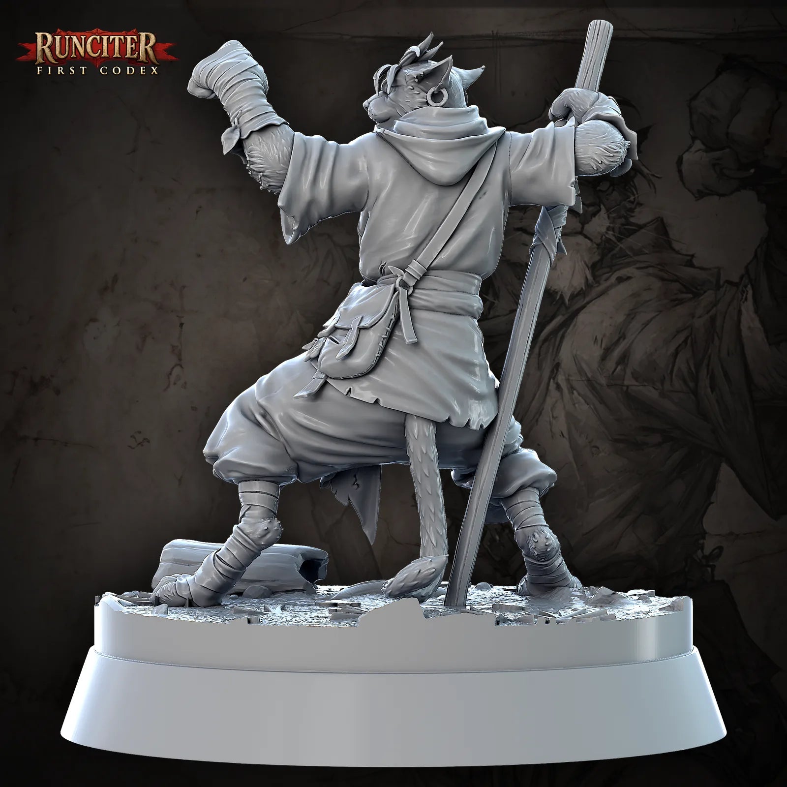 Jadak, the Woven Path · Male Tabaxi Monk