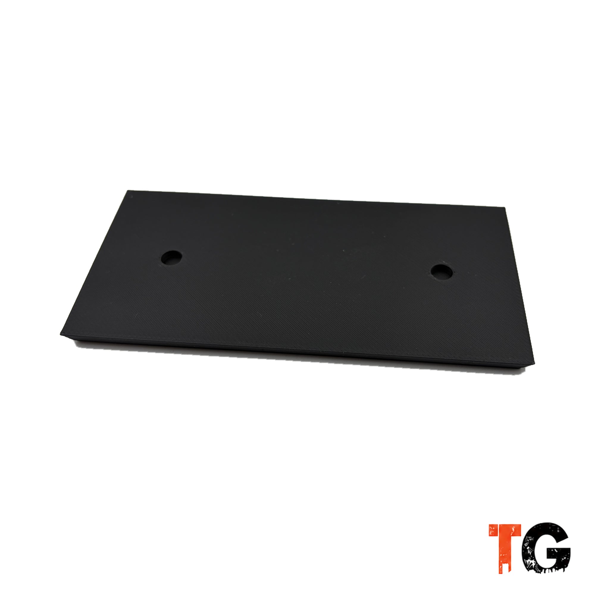 Underside of a 50mm x 100mm rectangular base