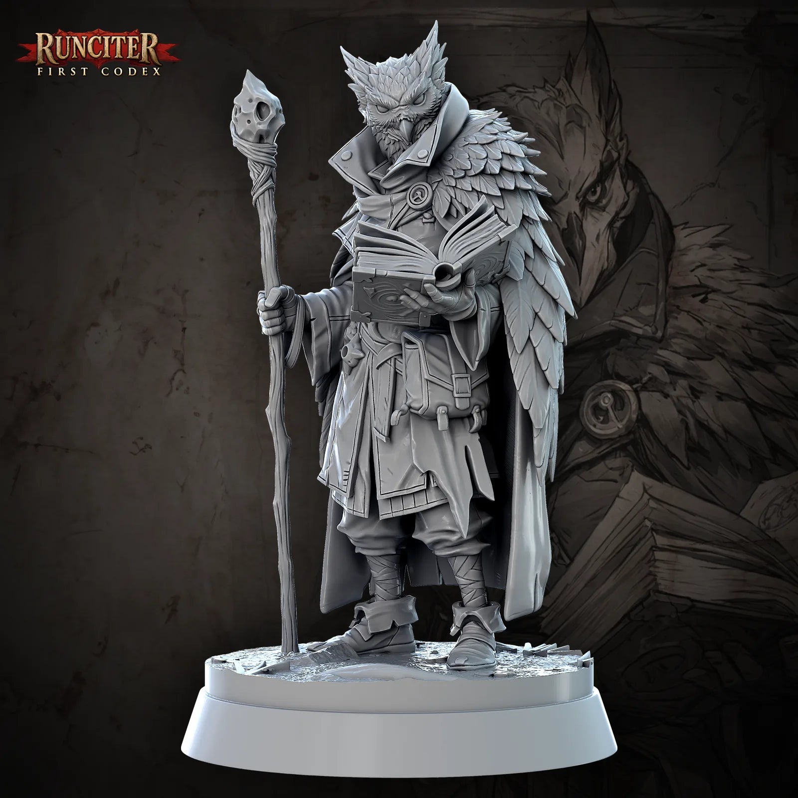 Owlkin Whisperglide · Female Owlin Wizard