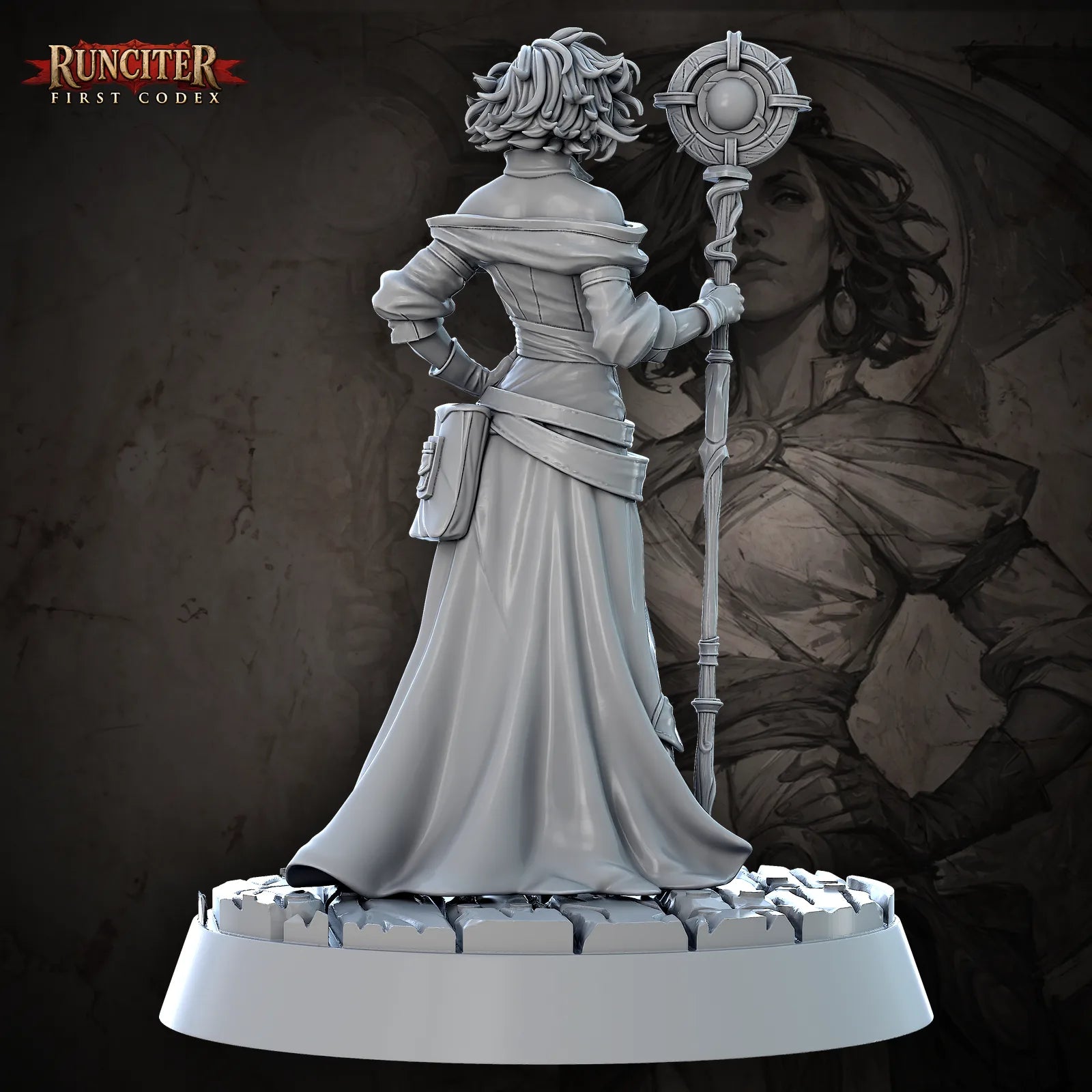 Soleia Whisperlight · Female Aasimar Wizard