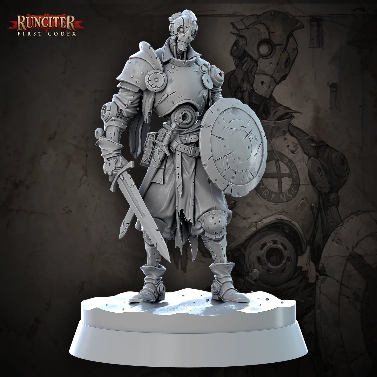 Anchor, the Steadfast · Male Warforged Paladin