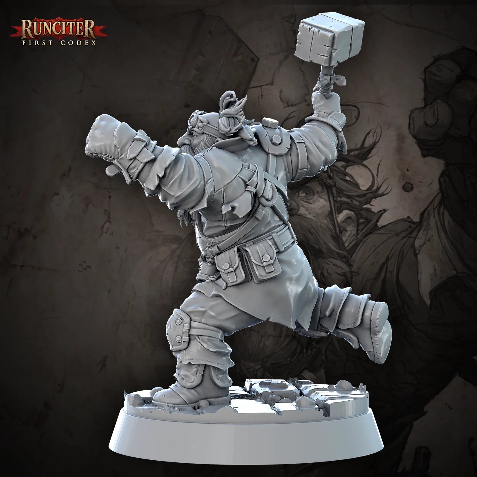 Brundir Anvilhand · Male Dwarf Artificer