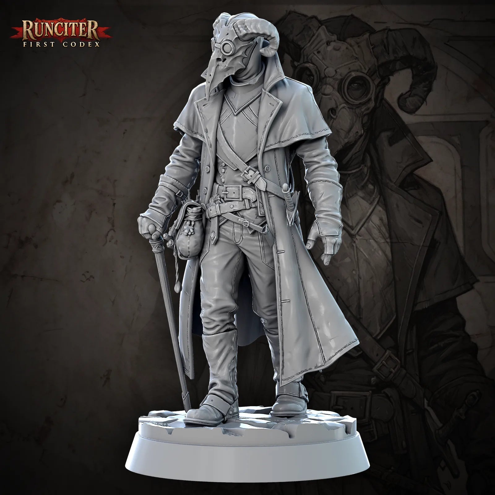 Ignatius Quill · Male Tiefling Doctor