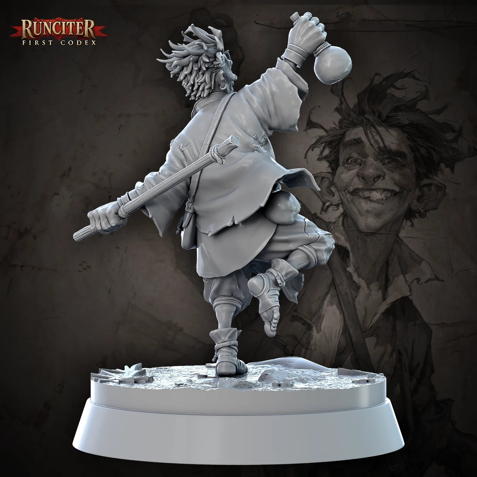 Barleyfoot · Male Halfling Monk