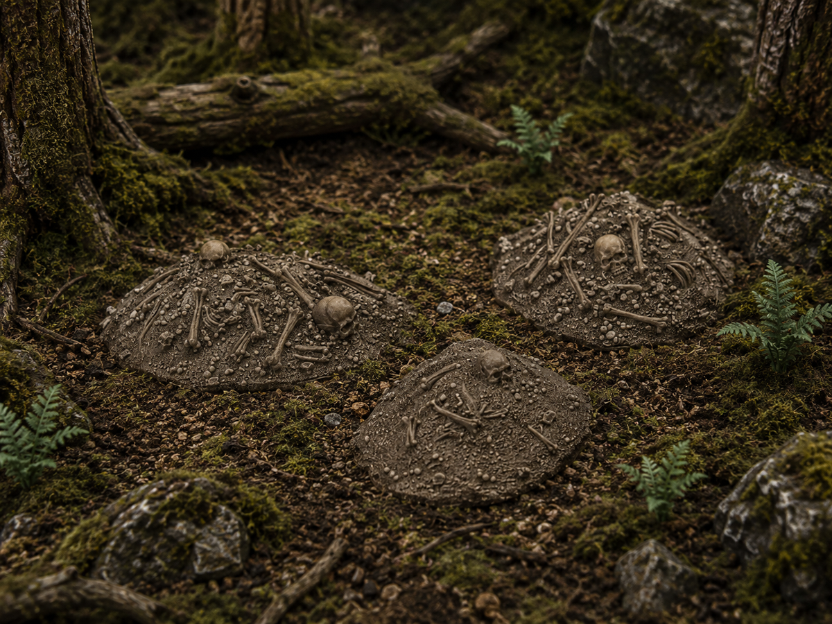 Bone pile terrain, alternate view
