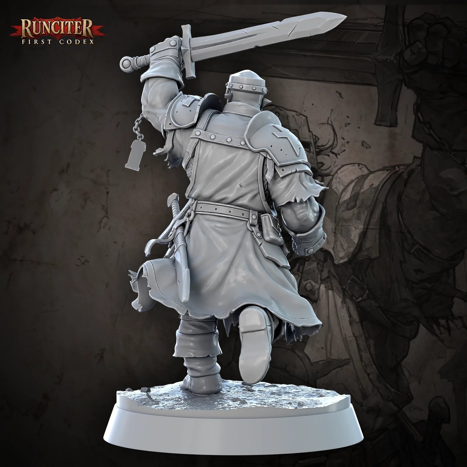 Sun-Eater Grak · Male Half Orc Paladin