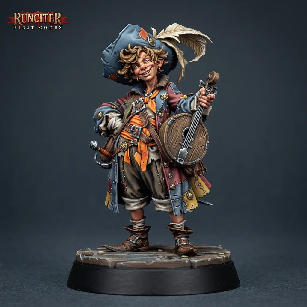 Jinx Twinklefingers · Female Gnome Bard