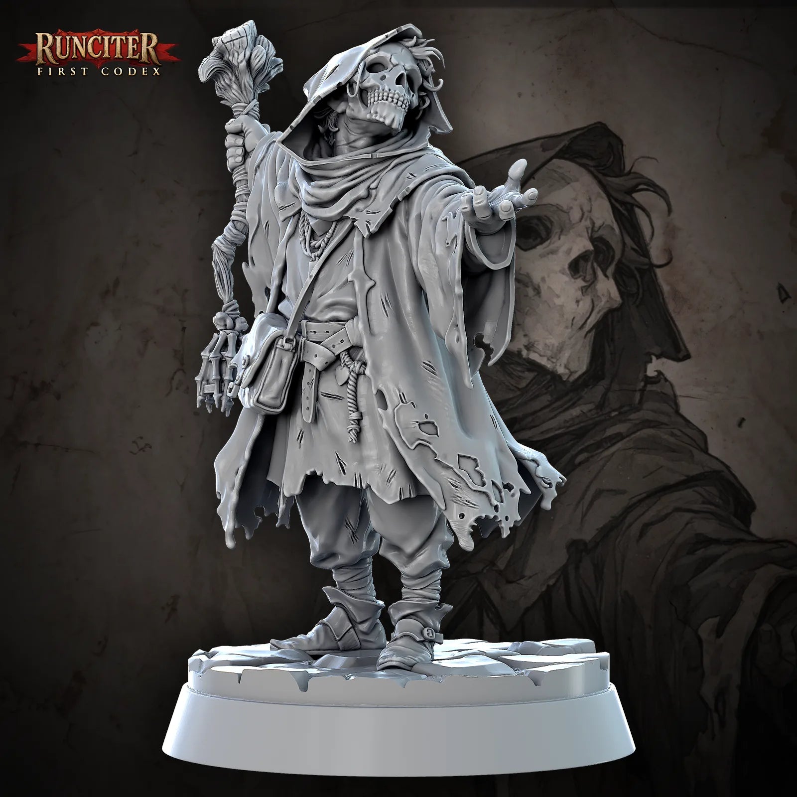 Milo Shadowfoot · Male Halfling Necromancer
