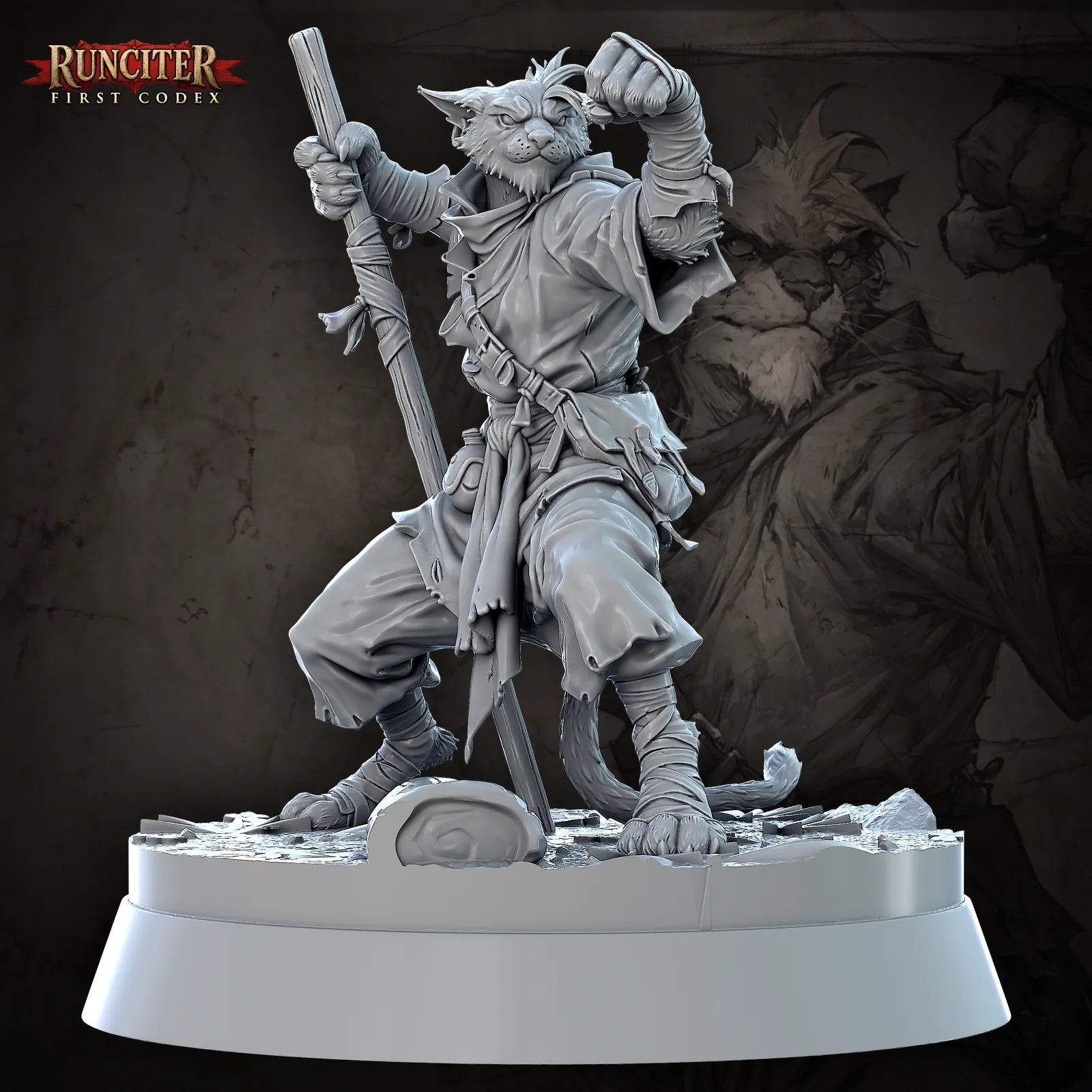 Jadak, the Woven Path · Male Tabaxi Monk