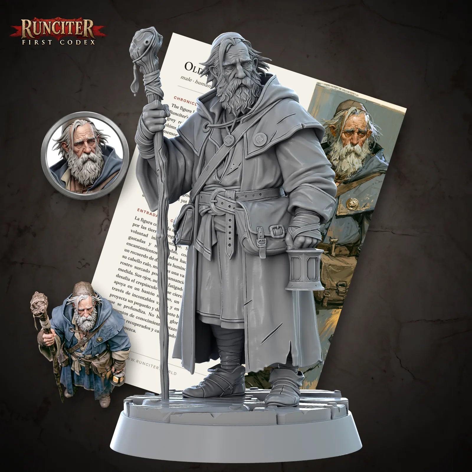 Old Man Hemlock · Male Human Wizard
