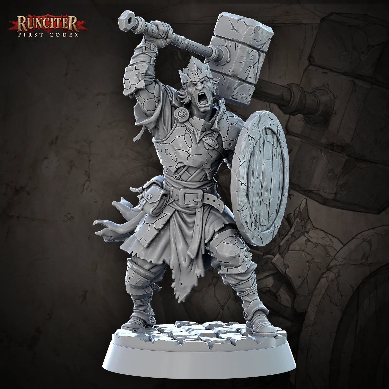 Kaelen Stoneheft · Male Genasi Paladin