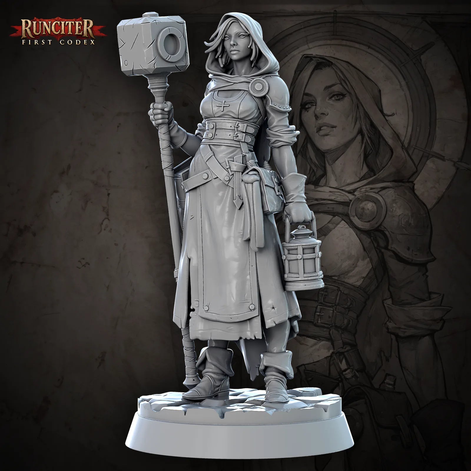 Celeste, the Keeper of Fading Light · Female Aasimar Cleric
