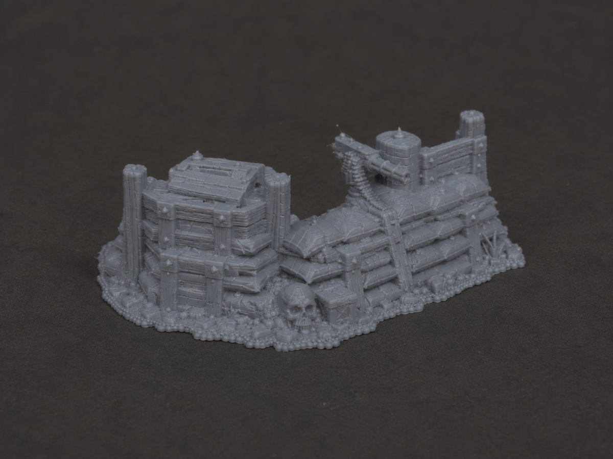 Ruined city terrain, individual pieces