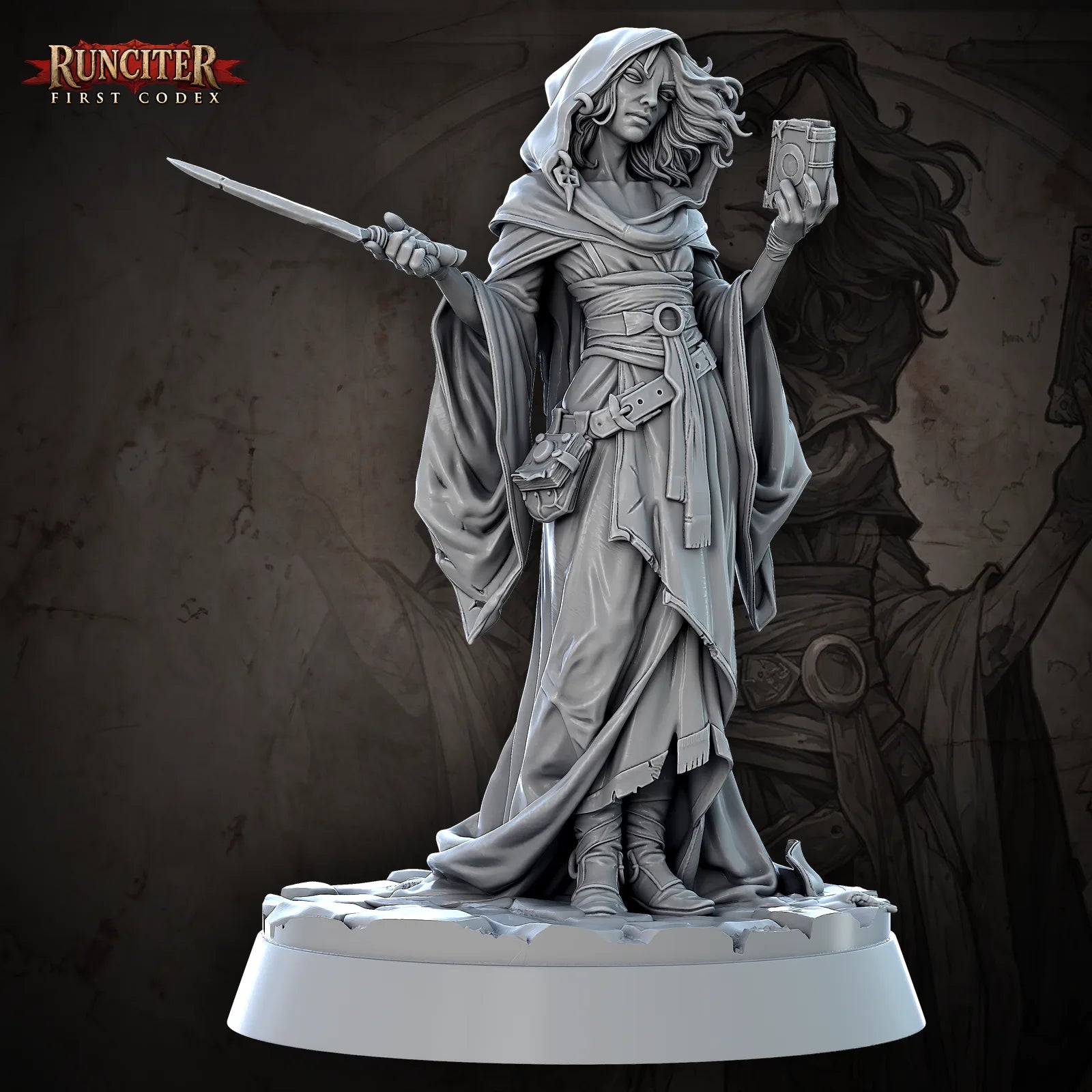 Morwen Shadowbrook · Female Shadar Kai Warlock