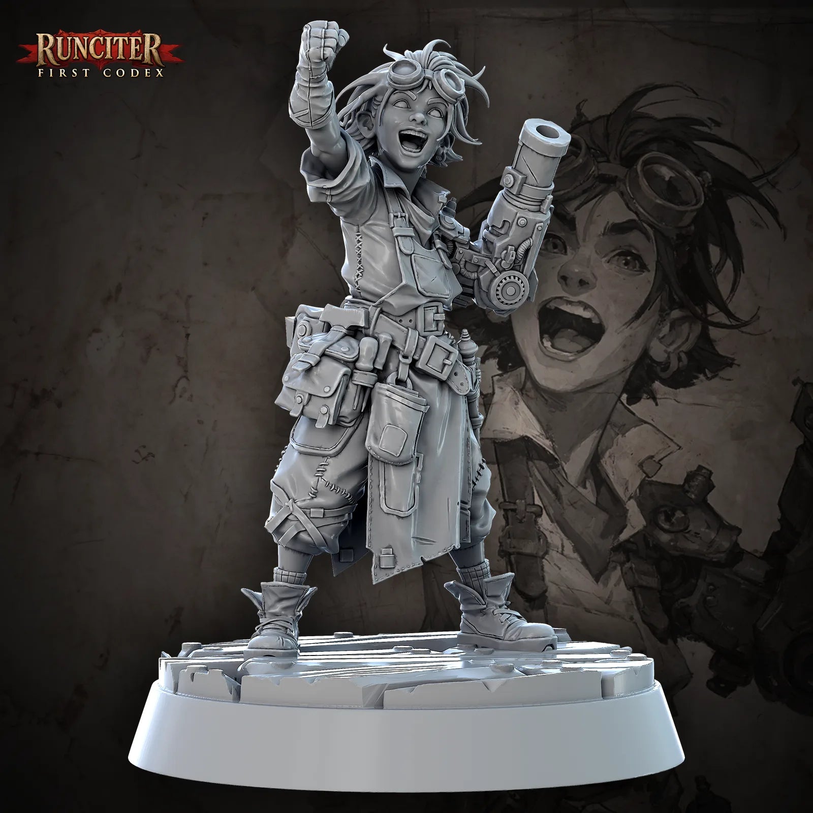 Pippa Gears · Female Halfling Artificer