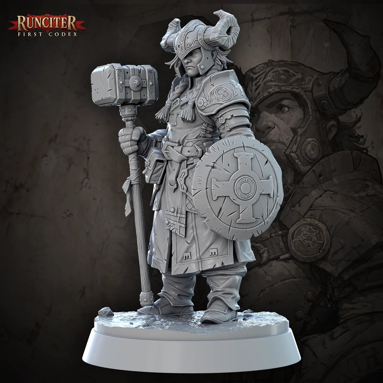 Borin Stonebeard · Female Dwarf Paladin