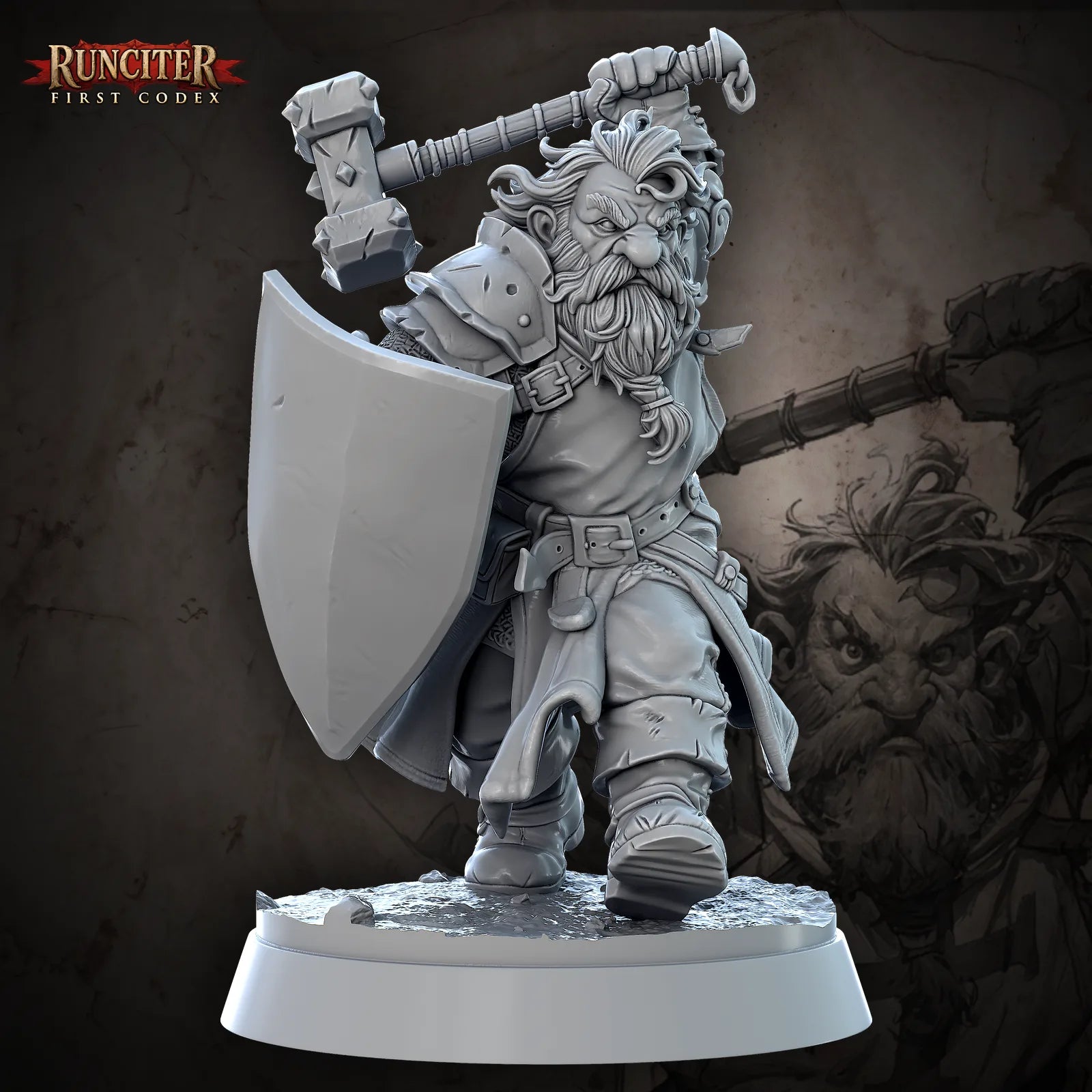 Thrain Stonehand · Male Dwarf Paladin