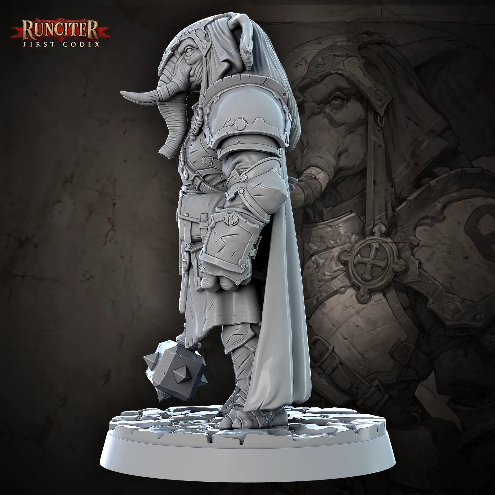 Mahala · Female Loxodon Cleric