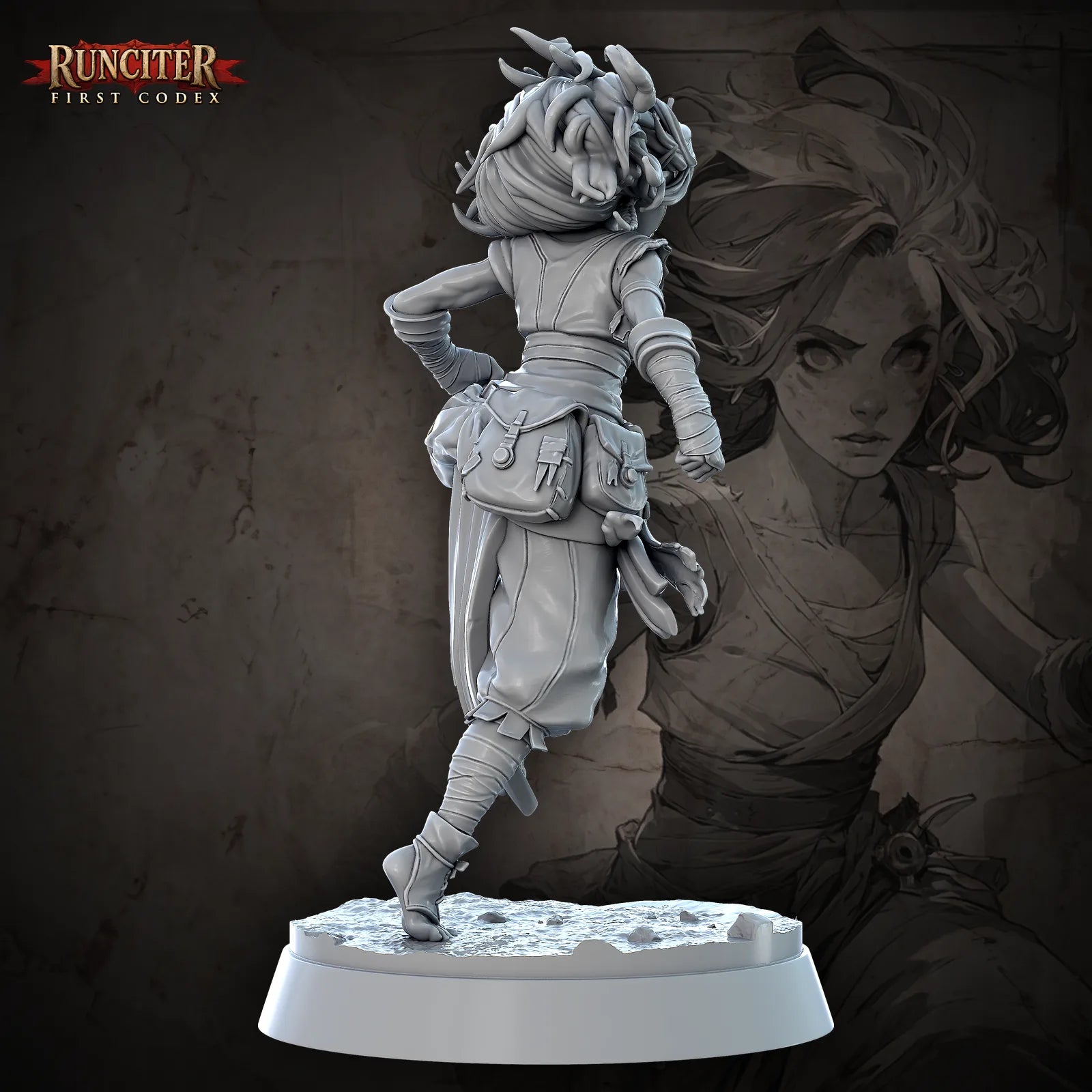 Zephyr Skyseeker · Female Genasi Monk