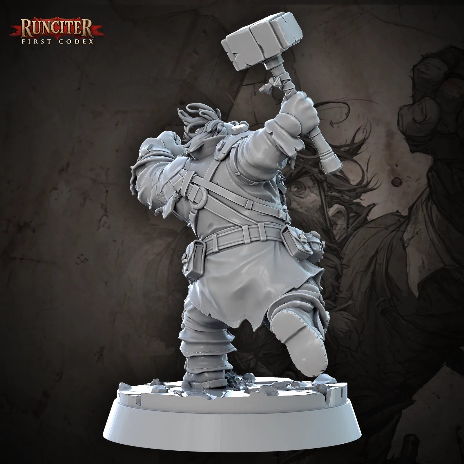 Brundir Anvilhand · Male Dwarf Artificer